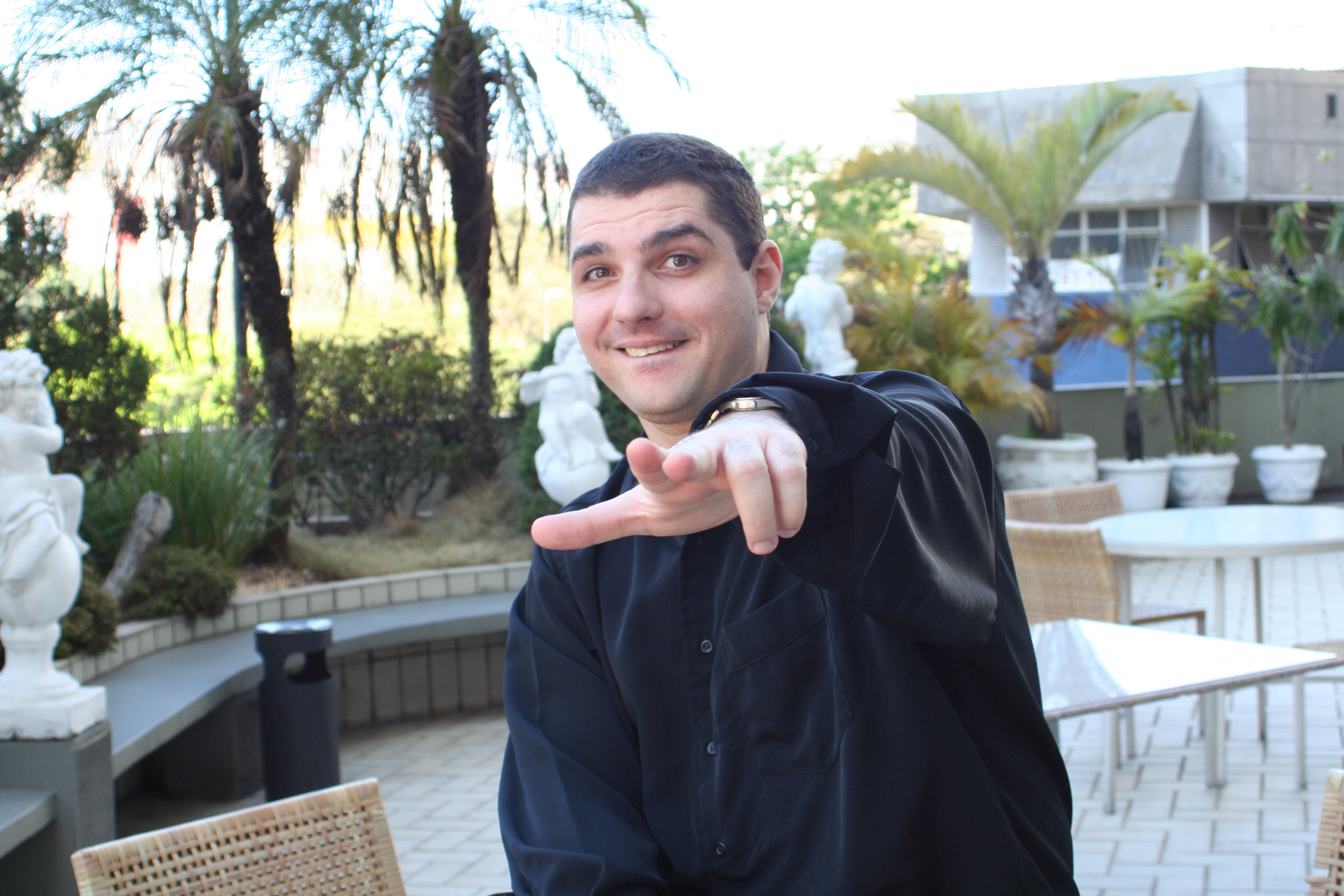 Para Ranieri a regra do stand-up é se divertir